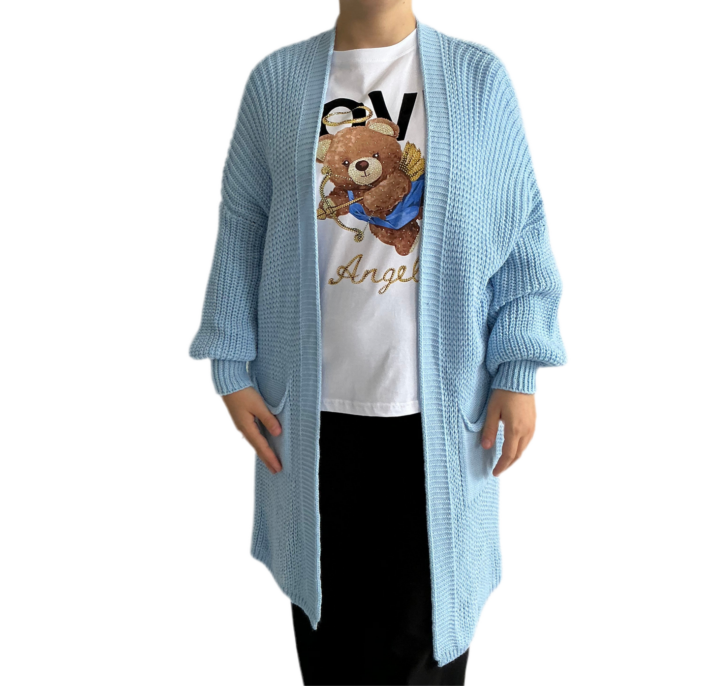 Strick Cardigan mit Taschen