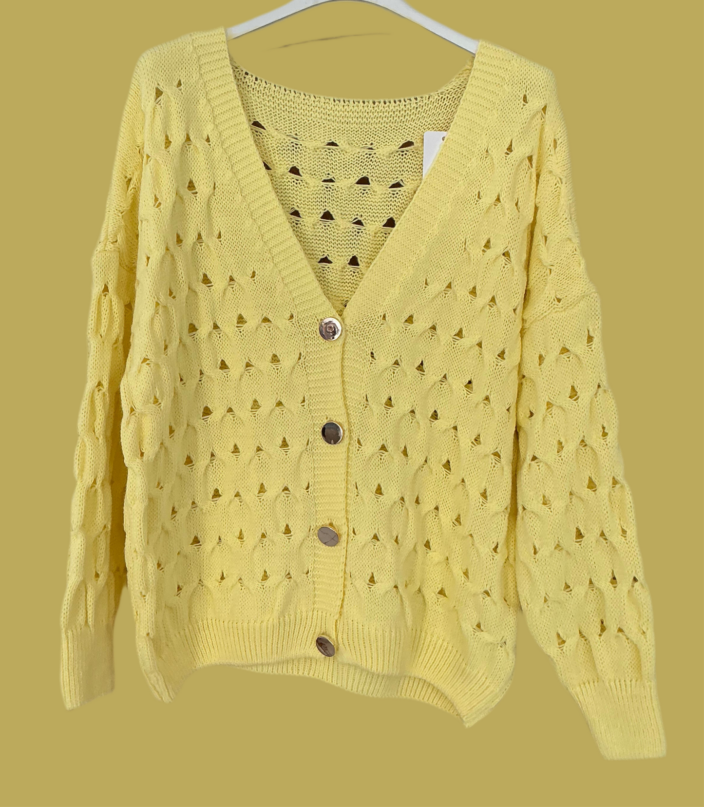 Strick-Cardigan - One Size versch. Farben