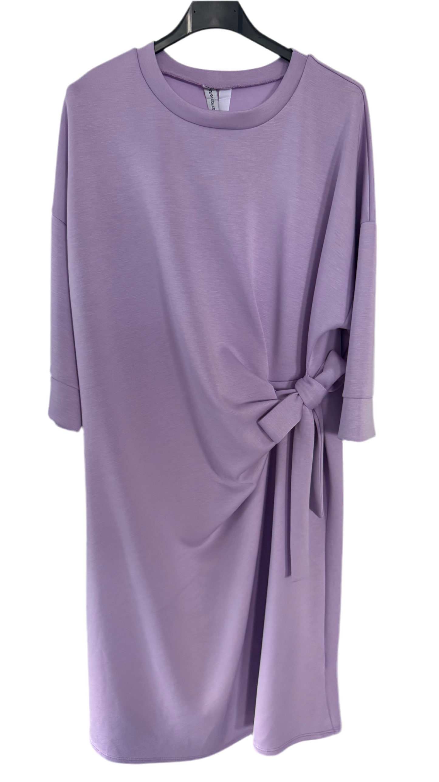 Fließendes Kleid mit Schleife oder ohne – Elegant & feminin
